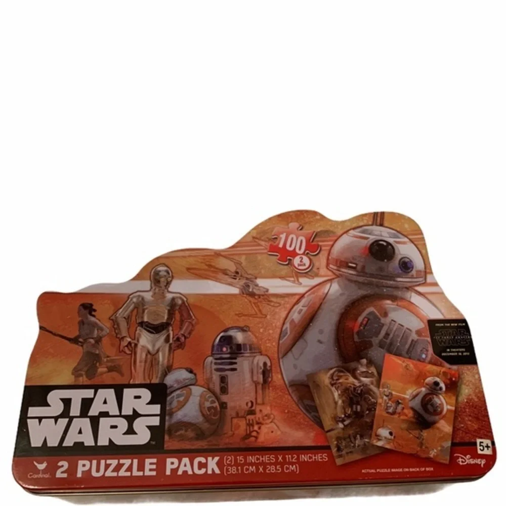 Disney Star Wars 2 Puzzle Pack with Collectors Tin